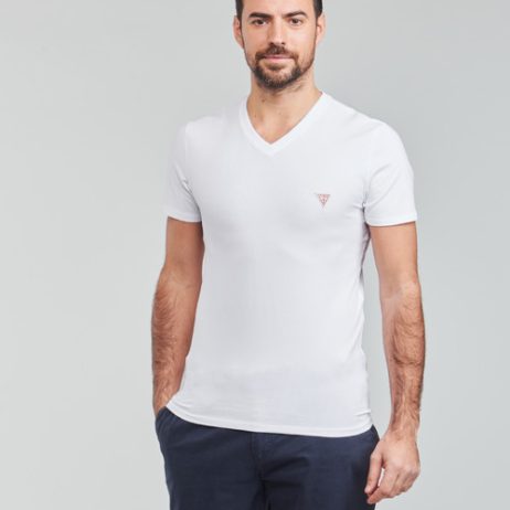 T-shirt-uomo-Guess-VN-SS-CORE-TEE-Bianco-Guess-7620207088811-1