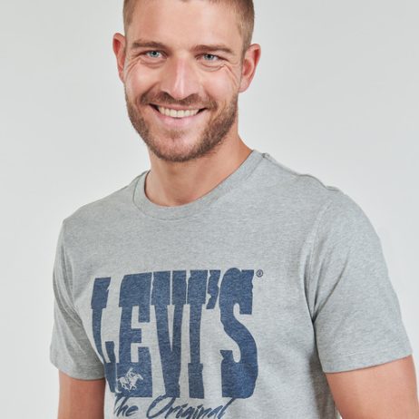 T-shirt-uomo-Levis-GRAPHIC-CREWNECK-TEE-Grigio-Levis-5401128883868-4