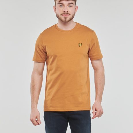 T-shirt-uomo-Lyle-Scott-PLAIN-T-SHIRT-Marrone-Lyle-Scott-5059775361101-1