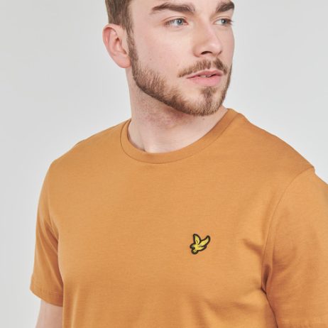 T-shirt-uomo-Lyle-Scott-PLAIN-T-SHIRT-Marrone-Lyle-Scott-5059775361101-4