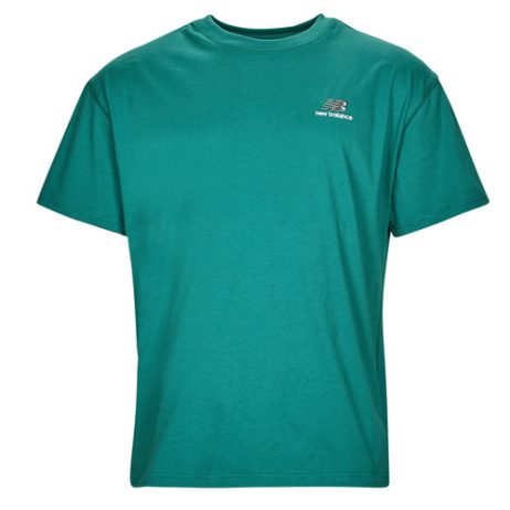 T-shirt uomo New Balance  Uni-ssentials Cotton T-Shirt  Verde New Balance 0196432543052