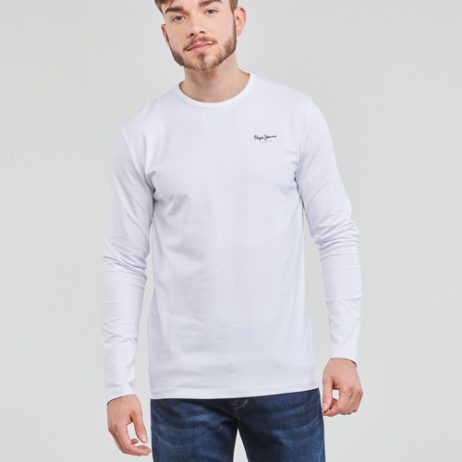 T-shirt-uomo-Pepe-jeans-ORIGINAL-BASIC-2-LONG-Bianco-Pepe-jeans-8445512047853-1