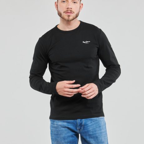 T-shirt-uomo-Pepe-jeans-ORIGINAL-BASIC-2-LONG-Nero-Pepe-jeans-8445512048003-1