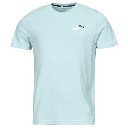 T-shirt uomo Puma  ESS+ 2 COL SMALL LOGO TEE  Blu Puma 4099686886264