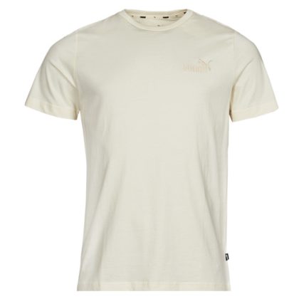 T-shirt uomo Puma  ESS+ EMBROIDERY LOGO TEE  Beige Puma 4063697396401