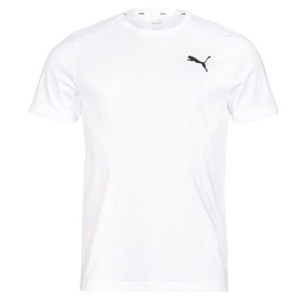 T-shirt uomo Puma  ESS LOGO TEE  Bianco Puma 4063697401204