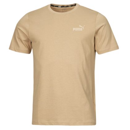 T-shirt uomo Puma  ESS SMALL LOGO TEE (S)  Beige Puma 4099686819095