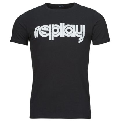 T-shirt uomo Replay  M6754-000-2660  Nero Replay 8058700166269