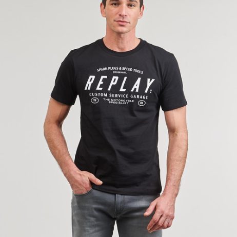 T-shirt-uomo-Replay-M6840-000-2660-Nero-Replay-8058700014409-1