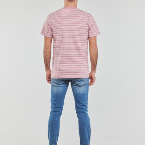 T-shirt-uomo-Selected-SLHANDY-STRIPE-SS-O-NECK-TEE-W-Multicolore-Selected-5715323385813-3