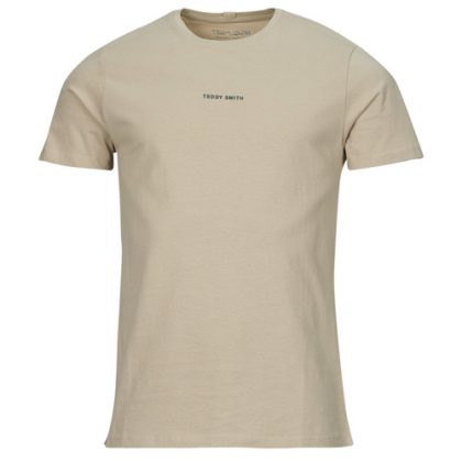 T-shirt uomo Teddy Smith  SOY 2 MC  Beige Teddy Smith 3607185961132