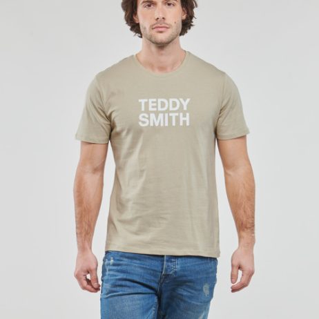 T-shirt-uomo-Teddy-Smith-TICLASS-BASIC-MC-Beige-Teddy-Smith-3607185723785-1