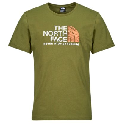 T-shirt uomo The North Face  S/S RUST 2  Kaki The North Face 196575425956