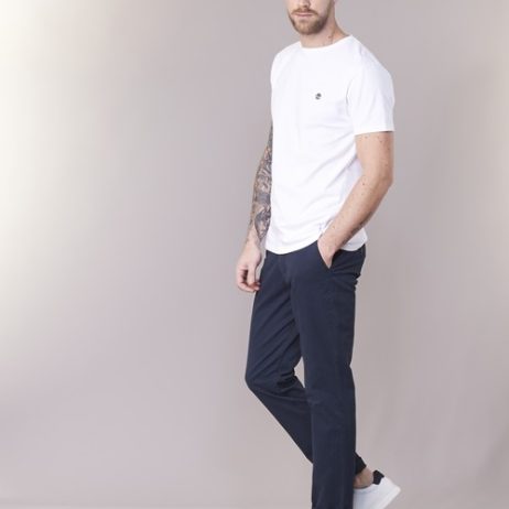 T-shirt-uomo-Timberland-SS-DUNSTAN-RIVER-CREW-TEE-Bianco-Timberland-190849443387-2