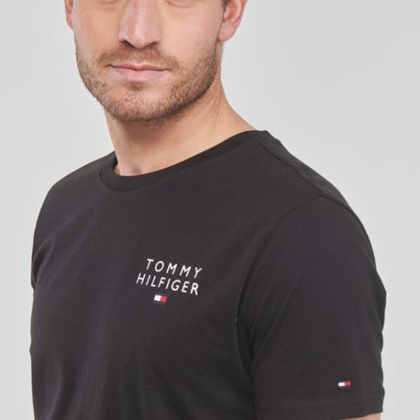 T-shirt-uomo-Tommy-Hilfiger-CN-SS-TEE-LOGO-Nero-Tommy-Hilfiger-8720643759777-4