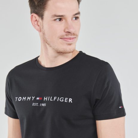 T-shirt-uomo-Tommy-Hilfiger-CORE-TOMMY-LOGO-Nero-Tommy-Hilfiger-8719858801685-4