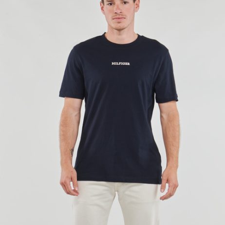 T-shirt-uomo-Tommy-Hilfiger-MONOTYPE-SMALL-CHEST-PLACEMENT-Marine-Tommy-Hilfiger-8720644194522-1