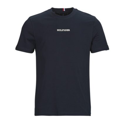 T-shirt uomo Tommy Hilfiger  MONOTYPE SMALL CHEST PLACEMENT  Marine Tommy Hilfiger 8720644194522