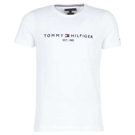 T-shirt uomo Tommy Hilfiger  TOMMY FLAG HILFIGER TEE  Bianco Tommy Hilfiger 8719858444530