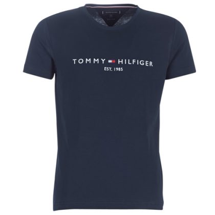 T-shirt uomo Tommy Hilfiger  TOMMY FLAG HILFIGER TEE  Marine Tommy Hilfiger 8719858459411