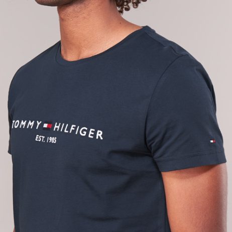 T-shirt-uomo-Tommy-Hilfiger-TOMMY-FLAG-HILFIGER-TEE-Marine-Tommy-Hilfiger-8719858459411-5