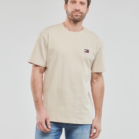 T-shirt-uomo-Tommy-Jeans-TJM-CLSC-TOMMY-XS-BADGE-TEE-Beige-Tommy-Jeans-8720643280325-1