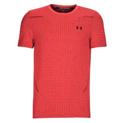 T-shirt uomo Under Armour  Seamless Grid SS  Bordeaux Under Armour 196883701742