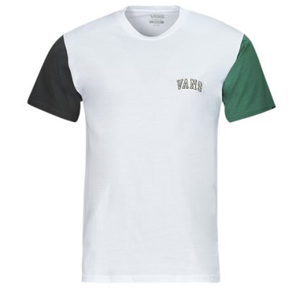 T-shirt uomo Vans  COLORBLOCK VARSITY SS TEE  Bianco Vans 197063519164