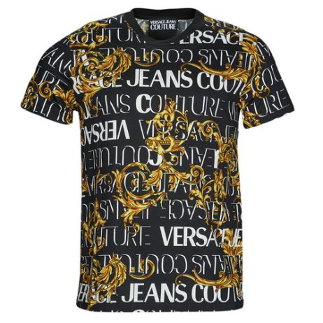 T-shirt uomo Versace Jeans Couture  73GAH6S0-G89  Nero Versace Jeans Couture 8052019116885