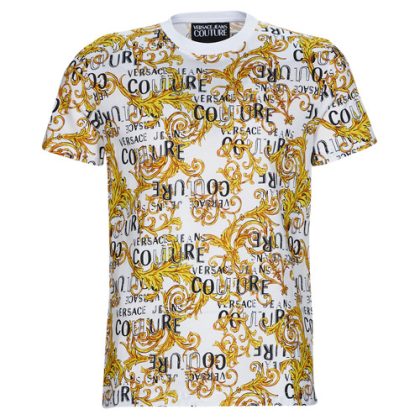 T-shirt uomo Versace Jeans Couture  GAH6S0-G03  Bianco Versace Jeans Couture 8052019336856