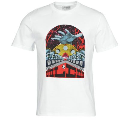 T-shirt uomo Volcom  ELZO DURT FA SS  Bianco Volcom 0193573944939