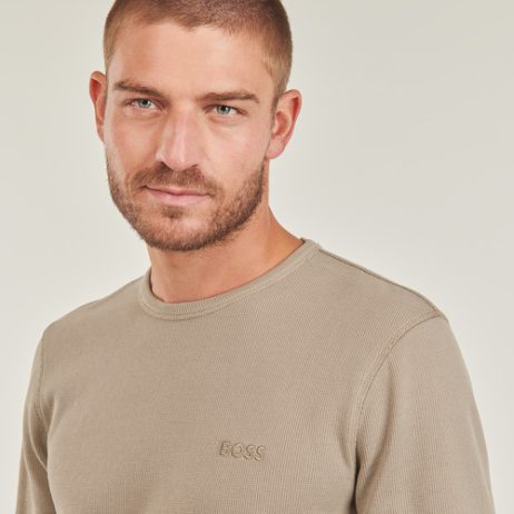 T-shirts-a-maniche-lunghe-uomo-BOSS-Tempesto-Beige-BOSS-4063539833743-4