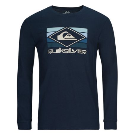 T-shirts a maniche lunghe uomo Quiksilver  QS RAINBOW LS  Blu Quiksilver 3613379035893