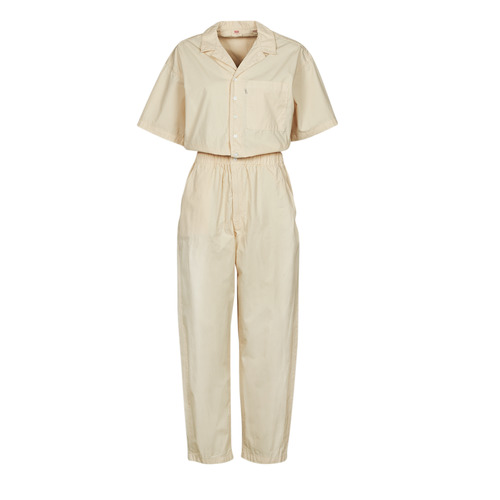 Tute / Jumpsuit    SCRUNCHIE JUMPSUIT  Beige