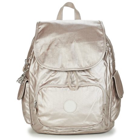 Kipling gold backpack hotsell