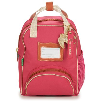 Zaini ragazza Tann's  PALOMA SAC A DOS XS  Rosa Tann's 3662498004525