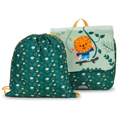 Zaini ragazza Tann's  SAC JUNGLE  Multicolore Tann's 3662498007564