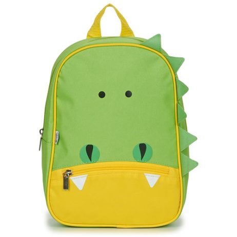 Zaini ragazzo Citrouille et Compagnie  CROCODILE GREEN  Verde Citrouille et Compagnie