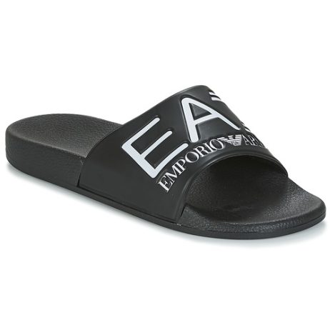 ciabatte uomo Emporio Armani EA7  SEA WORLD VISIBILITY M SLIPPER  Nero Emporio Armani EA7 8054523953321