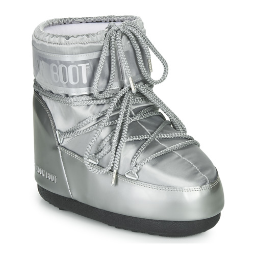 da neve    MOON BOOT CLASSIC LOW GLANCE  Argento