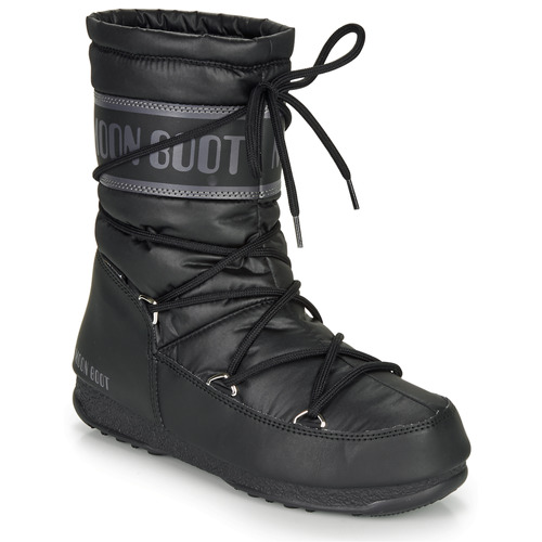 da neve    MOON BOOT MID NYLON WP  Nero