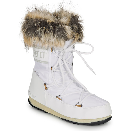 da neve    MOON BOOT MONACO LOW WP 2  Bianco