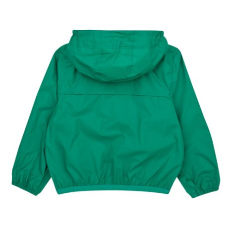 giacca-a-vento-ragazza-K-Way-LE-VRAI-3.0-PETIT-CLAUDE-Verde-K-Way-8055163103824-1