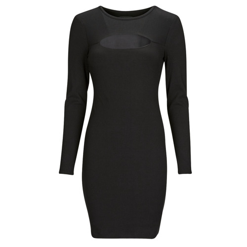 Abito corto    ES LS LANA DRESS  Nero