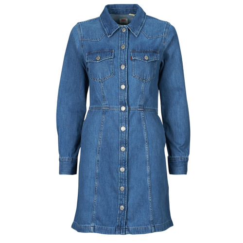 Abito corto    FLYNN WESTERN CORE DRESS  Blu