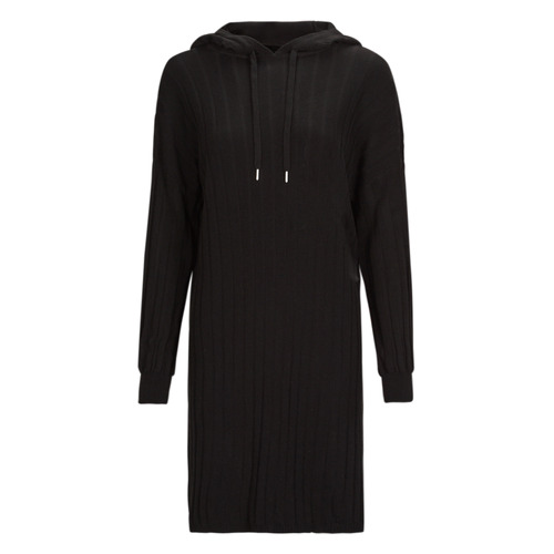 Abito corto    ONLTESSA CAREY L/S HOOD DRESS NCA KNT  Nero