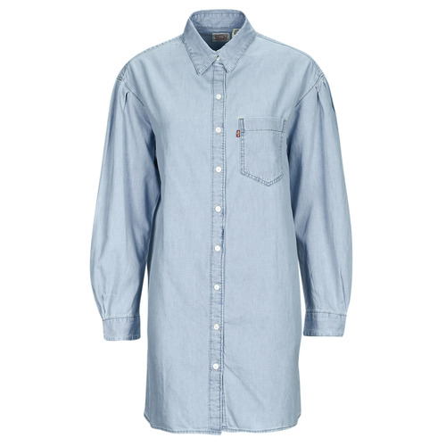 Abito corto    RHEA SHIRT DRESS  Blu