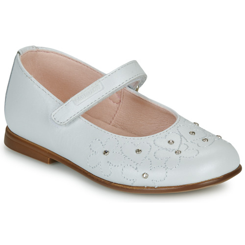 Ballerine bambina ragazza Pablosky  -  Bianco Pablosky 8445543311060