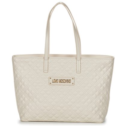 Borsa Shopping donna Love Moschino  QUILTED BAG JC4166  Beige Love Moschino 8050537397984