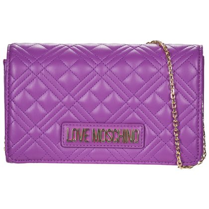 Borsa a tracolla donna Love Moschino  SMART DAILY BAG JC4079  Viola Love Moschino 8050537399421